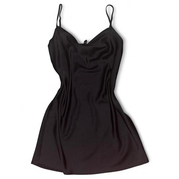 Black slip dress - Picture 1 of 2